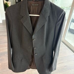 Equestrian Riding Show Jacket Gray Pinstripe 4L